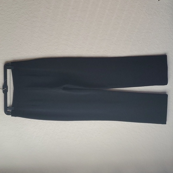 Chicos Design Size 2 US L High Rise Pull On Pants Straight Leg Black VTG - Picture 3 of 9